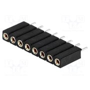 DS1002-03-1*8131 Connector: pin strips; socket; female; PIN: 8; straight; THT; 2.54mm JW9IL8FzKLfB_LypVV2yNFkZ3MntED8680mZVd0oNm0