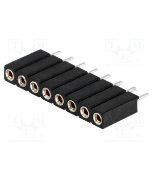DS1002-03-1*8131 Connector: pin strips; socket; female; PIN: 8; straight; THT; 2.54mm JW9IL8FzKLfB_LypVV2yNFkZ3MntED8680mZVd0oNm0
