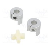 2240-14-B6-6-AL-WS Coupling; Ø: 14mm; Ø1: 6mm; Ø2: 6mm; aluminium t9JSoREZmSPKU6G4jm7uZjaU3chzfVqPUwNZagbpVdE