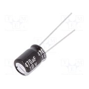 EEUEB1A471S Capacitor: electrolytic; THT; 470uF; 10VDC; Ø8x11mm; Pitch: 3.5mm n0N07tVoW_UuIiFkYVQeHQOcF4WeCUw8AmXJqyUrb5w
