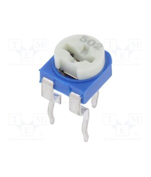RKT6V-5K Potentiometer: mounting; single turn,horizontal; 5kΩ; 100mW; ±30% Bn8huKn5T8bJwozOsgj4TaGC5-SAk-bgx0kw_e5LalY