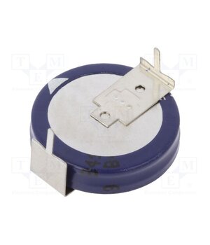 KR-5R5H155-R Supercapacitor; THT; 1.5F; 5.5VDC; -20÷80%; Ø19x6.7mm; 30Ω; H: 6.7mm ZNimFhEUNwQyGPdu3C2C1ikUkKFaT2p4WriKrNsMa2E