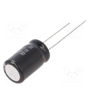 EEUEE2W100 Capacitor: electrolytic; THT; 10uF; 450VDC; Ø12.5x20mm; ±20%; EE Uw7tDYQ05ErskRWCaVxJr9Y5UCkLON-2YDQyhfh-bSU