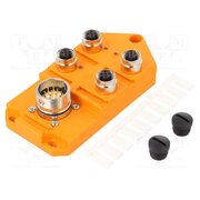 ASBS 4/LED 5-4 Distribution box; M12; PIN: 5; socket; 60VDC; 4A; ASBS; IP67; IN: 4 wLQUE0wgwL-ch4nzrkEtWJtmel9aLEHshp0kw6LDS6s