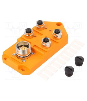 ASBS 4/LED 5-4 Distribution box; M12; PIN: 5; socket; 60VDC; 4A; ASBS; IP67; IN: 4 wLQUE0wgwL-ch4nzrkEtWJtmel9aLEHshp0kw6LDS6s