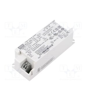 XLC-40-12 Power supply: switching; LED; 40W; 12VDC; 0÷3.4A; 100÷305VAC; OUT: 1 p5XeVzOnOtMcoqPnLbEq6WonWbAZDujc7ldkxZeS1KE
