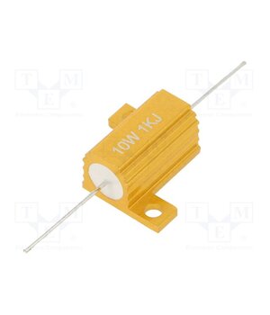 AHP10W-1KJ Resistor: wire-wound; with heatsink; 1kΩ; 10W; ±5%; 30ppm/°C pI6rf_Zl5vuiSjWS4cwbapl5gmtmA-Q2ogxMjtqC_HI