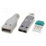 12035 Connector: USB A; plug; for cable; IDC; with protection iLK2kiV-FyQpENvczQ4MWDh9qo4qL1mfaCQdbn7ie1U