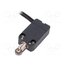 NF B110BB-DN2 Limit switch; metal roller Ø12mm; NO + NC; 10A; max.250VAC; 2m v8l2AWCeOWrYB0oSO8TZQ9mTZnjW271ebKtzHEr3GhA