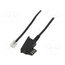 50236 Cable: telephone; RJ11 plug,TAE F plug; 3m; black; PVC; Core: CCA 8CZU6P8qTJdyC9B4gwOUsiHOjUIyECDQtjvLpPaCq30