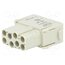 09140083101 Connector: HDC; module; female; 16A; 400V; Han-Modular®; PIN: 8 1tRbUayl-NPiVRTSNhlHMTE2XLNTWeDl0yYw0E8k3qc