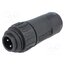 C01620H00311012 Connector: circular; plug; for cable; PIN: 4; male; screw terminal 1VV3GcJxrP0Ta3F3Lj7CXqljmLMFEwGnR8TGA1JchTE
