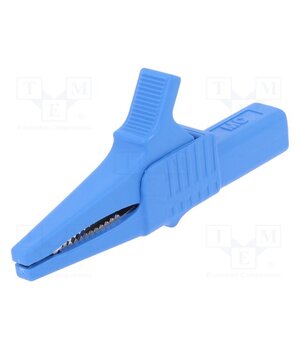 66.9755-23 Crocodile clip; 32A; 1kVDC; blue; Grip capac: max.20mm DpEZsuJp53lASvmwsPvb83HYAzlKn_1xmpnmtN2YVOM