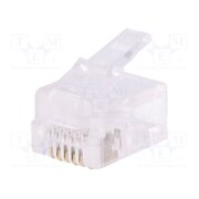 MP0019 Connector: RJ12; plug; PIN: 6; unshielded; gold-plated; 6p6c; male zFzfwQnVNskBBXp4-z8fMkBRaQrjzmgiVDBJE3os4ng