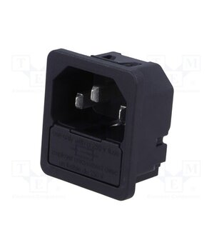 6200.4115 Connector: AC supply; socket; male; 10A; 250VAC; C14 (E); 6200; IP40 E2S85SfsC7X8BzK1qEdhZuzQQBhEOIMk5jPUrQc4AAg