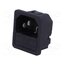6200.4115 Connector: AC supply; socket; male; 10A; 250VAC; C14 (E); 6200; IP40 E2S85SfsC7X8BzK1qEdhZuzQQBhEOIMk5jPUrQc4AAg