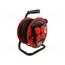 W-97381 Extension lead; 3G1.5mm2; 25m; rubber; black; Sockets no: 4; reel aJX0ZxP3gtE3rxolX2lqxfyCLFJlHRRJiS_ocKBltHM