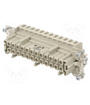 10401300 Connector: HDC; contact insert; female; EPIC H-BE; PIN: 24; 16A bvcmzM60ktCP4Oa6y4WU2vORfazvQYPoT-4-i6dmVwA