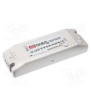 PLC-60-48 Power supply: switching; LED; 62.4W; 48VDC; 1.3A; 90÷264VAC; IP20 0gSmy2m_TtfFD1KDMIJHuCTXrbRxsBD0uujQfEfS2Qg
