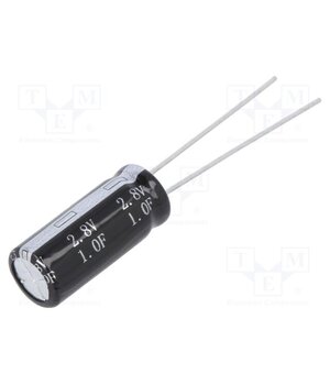 BRP002R8L105FB Supercapacitor; THT; 1F; 2.8VDC; Ø8x19mm; 200mΩ; -40÷65°C lIRJRMRe6VdKPfduAUk-PKnkY1nh-xY7YFMXEJqupqc