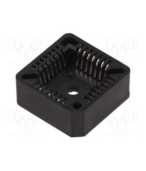 PLCC 28 Socket: integrated circuits; PLCC28; THT; phosphor bronze; tinned mt1TLuItI1LkXR75pGjfH1vUH0pOSZ5vkm5C-tmtAZQ