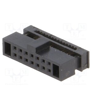 DS1017-01-14NA8 Connector: IDC; plug; female; PIN: 14; IDC; for ribbon cable; 1.27mm AQrnXFb42-eQheHBcwA0Xn8Gz-C3M4_iUYK7y3knrdY