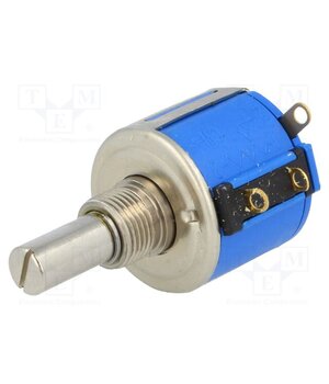 3540S-1-104L Potentiometer: shaft; multiturn; 100kΩ; 2W; ±5%; 6.35mm; linear TEI2S7nPWYj5tG0BTIU5GAw6KJlXO63U2gb2gQM4GpU