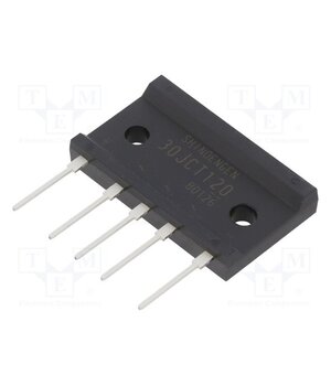 D30JCT120V-7500 Bridge rectifier: three-phase; Urmax: 1.2kV; If: 30A; Ifsm: 300A FZSzZgWDSWcPI39PSInbhvdMqyq1MZL253cwrS-IOTc