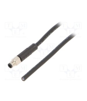 M5-04BMMM-SL7F01 Connector: M5; plug; male; cables; for cable; PIN: 4; 1A; straight wxg10-OVXkupsY2dSsBypyQ54tQe7lkjdhlFvrQd38Q