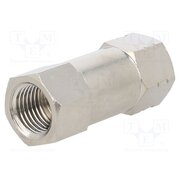 6062 1/4 Check valve; Working press: 2÷8bar; nickel plated brass JInq7pgoIxCDStfAis2vB2rA5JqbhDM6oXR8Pw0DazI