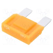 343440-58V Fuse: fuse; 70A; 58VDC; automotive; 29mm; tin alloy kkcxLsAw0ec0FbguL6U33nVIAepyx81CpKXrMaZIGEc