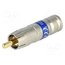 PCT-RCA6 Connector: RCA; plug; male; compression; Cable: RG6; 75Ω; 3GHz MwKajjtzSSapf1xuUlfO0r04oBHlAd1Ceg--G6OYfkw