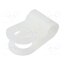 CC-1S Fixing clamp; Cable P-clips; Øbundle : 3mm; polyamide; natural SKfBiqdosfrabuZ1_aacgWeCHXx8A89V9KN0ex351Eo