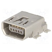 56579-0576 Connector: USB AB mini; socket; on PCBs; SMT; PIN: 5; horizontal AFfxaGtyOYgqBUdepZG-O7yuOggGbF_LPcrLLuSYl3Q