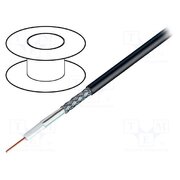 9275 101000 Wire: coaxial; RG59; 1x20AWG; wire; CCS; PVC; black; 305m; CPR: Eca lI9AQcpbQoq-2k1cv-NrZmEqRoEjNcSpuCPpUwPczAM