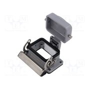 1202500000 Enclosure for connectors: HDC; size 3; with latch; with cover T-iUdhjQCdDr2ITeA-0VQAeQkQ9ZnjLu8aRe9AA6GaI
