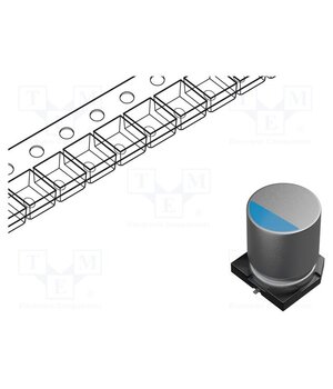 YM1H227M1012MVR Capacitor: hybrid; SMD; -55÷125°C; 220uF; 50VDC; Ø10x12.5mm; ±20% ihtnBKUhZ2a_6txUzP8v1K8Pg2UfAyffoa2ql75d2qc
