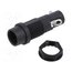 0031.1801 Fuse holder; 10A; on panel; black; FEU; 250VAC; UL94V-0; -40÷85°C a6WgzsVyWkQegCBETUmjk9oIipOes9WaWro5EiTJ05U