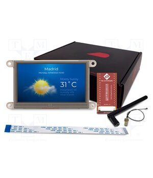 GEN4-ESP32-43T Display: TFT; 4.3"; 800x480; 8MBRAM,16MbFLASH; 510cd/m2; uC: ESP32 mvn8EnGAFRhuaLo4ntzAPSzZ0iEAzLZaxXQ6q4q5ZMU