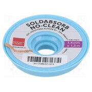 33397-AA Tape: desoldering; halide-free,rosin; W: 1.4mm; L: 1.5m f_T2PlQJB4Bagw_vsE2_bVnt9tFusv_vMu0_cGMKcQw