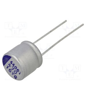 YG1C477M1009MBB Capacitor: hybrid; THT; -55÷125°C; Body dim: Ø10x9.5mm; 470uF; ±20% Ita_1_iI_XdbMtTH_JLycj692ClZxO-0QCYYHZAxi6c