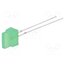 OSG5TA7234B LED; green; rectangular; 1.8x7.05mm; 330÷500mcd; 30°; Front: flat tQ2rldG2T0VFDOYIzI2QvB4alvG5rgMuwAwfeCmOOkE