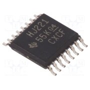 CD74HC221PW IC: digital; monostable,multivibrator,resettable; Ch: 2; 2÷6VDC a8zH4P_FRhryJUVc0IvJ4ODXIoOwjkWjmxnuJZkhO5s
