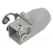 CKAX 03 VGS Enclosure for connectors: HDC; size 21.21; for cable; with latch vFW5fFe4qKPaHwWDlfd6JNYrv44JZ73BBmxCTRe_uaA