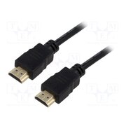 60627 Cable; HDMI plug,both sides; HDCP 2.2,HDMI 2.0; 15m; black; 26AWG KBpxxXMitJ2WB_rf5pY8L9A6y2srxDCVp25DkRUh4uY