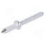 1364E.61 Tip: solder pin; THT; silver plated; brass; Ø: 1mm NmRk6BVF5bBZTXVin-Tw9uv9MQQz0jV-vAGEk2dn2t8