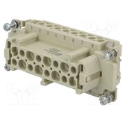 09360162701 Connector: HDC; contact insert; female; 16A; 90V; Han® Ex; PIN: 16 vV2tqbcAwQarM-bZk4JfHfBvLXkyIYbZLZur3viRMiY