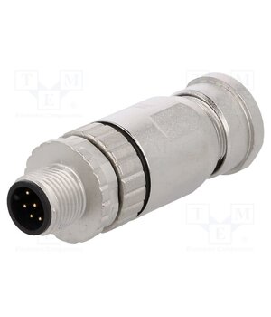 21033291801 Connector: M12; plug; PIN: 8; male; 30V; straight; IP67; for cable sjgJJCn0ESXRIbrvjZPqZZBNnGPd3f2LjdSoxLTumaA
