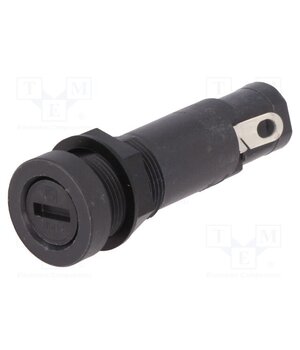 0031.1753 Fuse holder; 5x20mm; 10A; on panel; black; FEU; 250VAC; UL94V-0 IuFEgNeKCNWaPUoXih8ii-pz-JolFf_WYYnRX8MOlkE