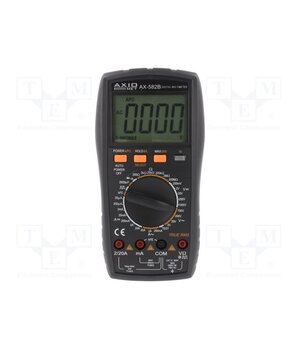 AX-582B Digital multimeter; LCD; 3,5 digit; VDC accuracy: ±(0.5%+3digit) 7wKsxV1X3Kss_0vH6L-sIiCfchXHhH6TMxRnas-a9p4